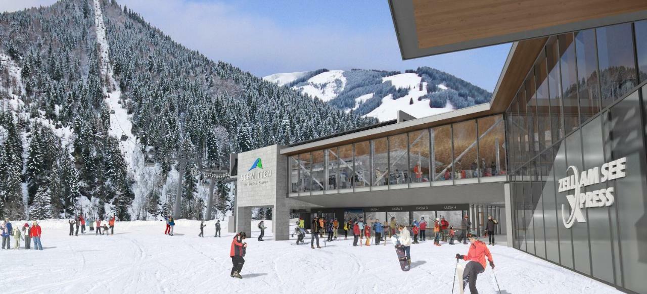 Alpen Appartements Viehhofen - Incl Sommercard Zell Am See فيهوفن المظهر الخارجي الصورة